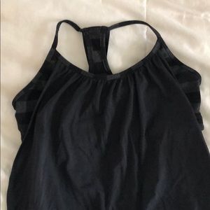 Lululemon sport bra, blouson tank top in one!